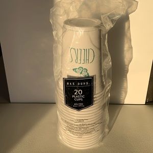 Rae Dunn 16oz Plastic cups 🦋